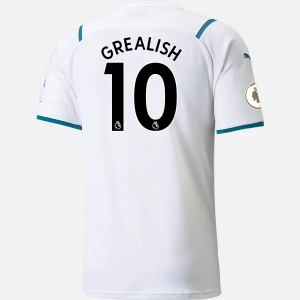 Manchester City Jack Grealish 10 Ude Trøjer 2021/22 – Kortærmet