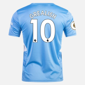 Manchester City Jack Grealish 10 Hjemme Trøjer 2021/22 – Kortærmet