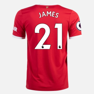 Manchester United Daniel James 21 Hjemme Trøjer 2021/22 – Kortærmet