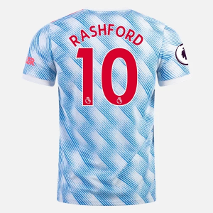Manchester United Marcus Rashford 10 Ude Trøjer 2021/22 – Kortærmet