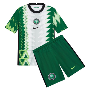 Nigeria Børn HjemmebaneSæt 2021 – FodboldTrøjer(S/S)