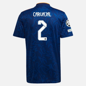 Real Madrid Dani Carvajal 2 Ude Trøjer  2021/22 – Kortærmet