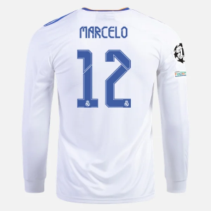 Real Madrid Marcelo 12 Hjemme Trøjer 2021/22 – Langærmet