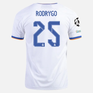 Real Madrid Rodrygo 25 Hjemme Trøjer  2021/22 – Kortærmet
