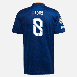 Real Madrid Toni Kroos 8 Ude Trøjer  2021/22 – Kortærmet