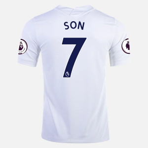 Tottenham Son Heung min 7 Hjemmebanetrøje  2021 2022 – FodboldTrøjer(S/S)