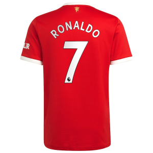Manchester United Cristiano Ronaldo 7 Hjemme Trøjer 2021 2022 – FodboldTrøjer(S/S)