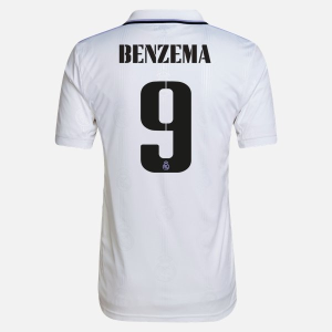 Real Madrid Benzema 9 Hjemme Fodboldtrøjer 2022/23 – Kortærmet