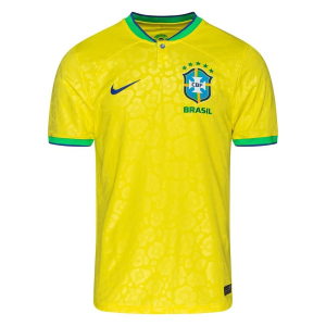 Brasilien Hjemmebanetrøje VM 2022 – Kortærmet