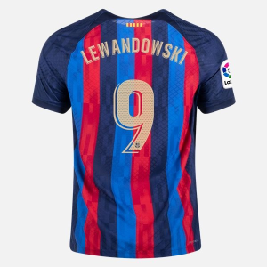 FC Barcelona Lewandowski 9 Hjemmebanetrøje 2022 2023 – FodboldTrøjer(S/S)