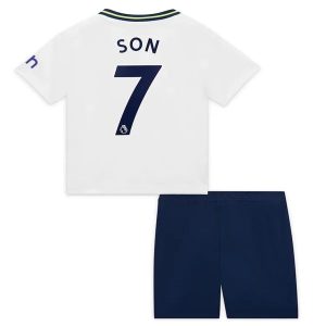 Tottenham Hotspur Son Heung-min 7 Børn HjemmebaneSæt 2022 23 – FodboldTrøjer(SS)