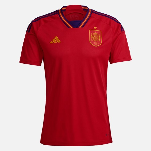 Spanien Hjemmebanetrøje 2022 – Kortærmet