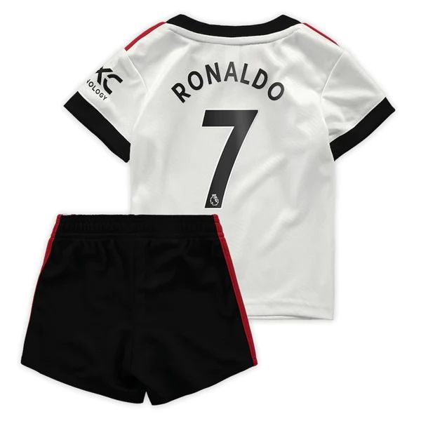 Manchester United Cristiano Ronaldo #7 Børn UdebaneSæt 2022 23 – FodboldTrøjer(SS)
