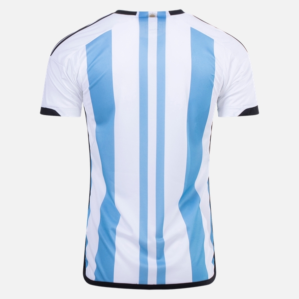 Argentina Hjemmebanetrøje 2022-2023 (Tre Stjerne )– Kortærmet