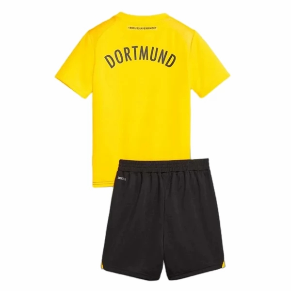 BVB Borussia Dortmund Børn HjemmebaneSæt 2023 2024– FodboldTrøjer(SS)