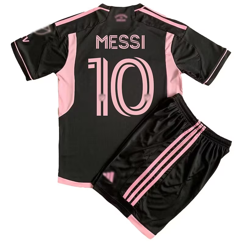 Inter Miami CF Messi 10 Børn UdebaneSæt 2023 2024– FodboldTrøjer(SS)
