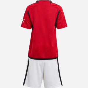 Manchester United Børn HjemmebaneSæt 2023 2024– FodboldTrøjer(SS)