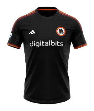 AS Roma trøjer Fodboldtrøjer 2023-24 Kortærmet