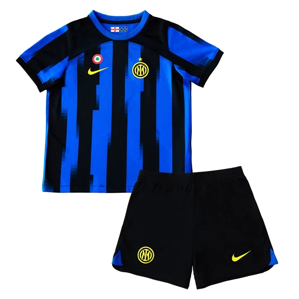 Inter Milan Børn HjemmebaneSæt 2023 2024– FodboldTrøjer(SS)