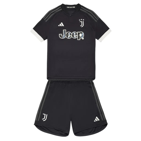 Juventus Børn UdebaneSæt 2023 2024– FodboldTrøjer(SS)