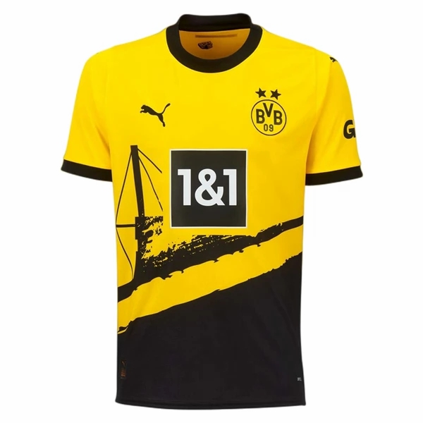 BVB Borussia Dortmund Bellingham 22 Hjemme Fodboldtrøjer 2023-24 Kortærmet