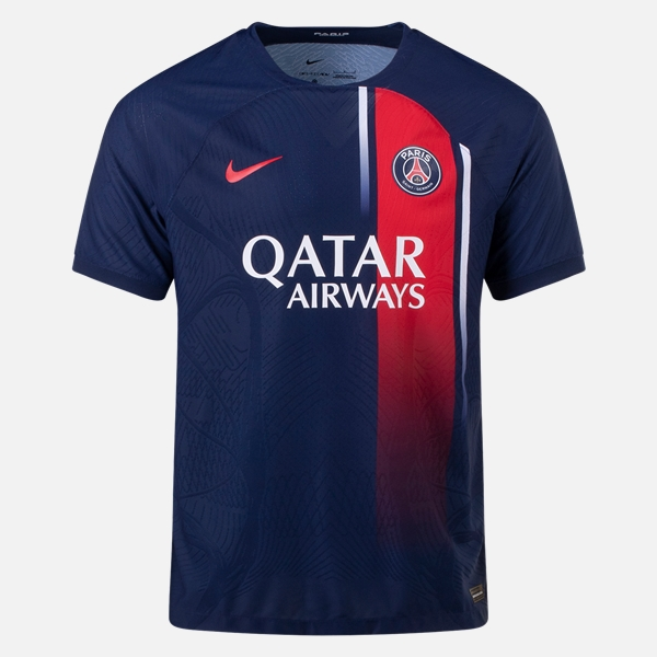 Paris Saint Germain PSG Kylian Mbappé 7 Hjemme Fodboldtrøjer 2023-24 Kortærmet