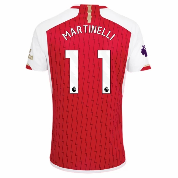 Arsenal Martinelli 11 Hjemme Fodboldtrøjer 2023-24 Kortærmet