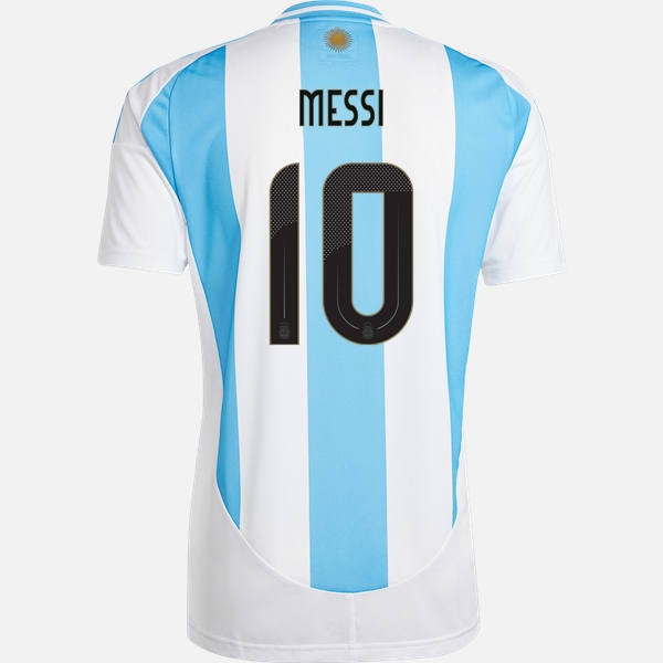 Argentina Messi 10 Hjemmebanetrøje 2024 (Tre Stjerne )– Kortærmet