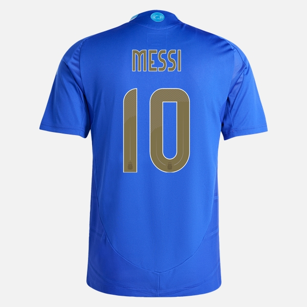 Argentina Messi 10 Udebanetrøje 2024 (Tre Stjerne )– Kortærmet