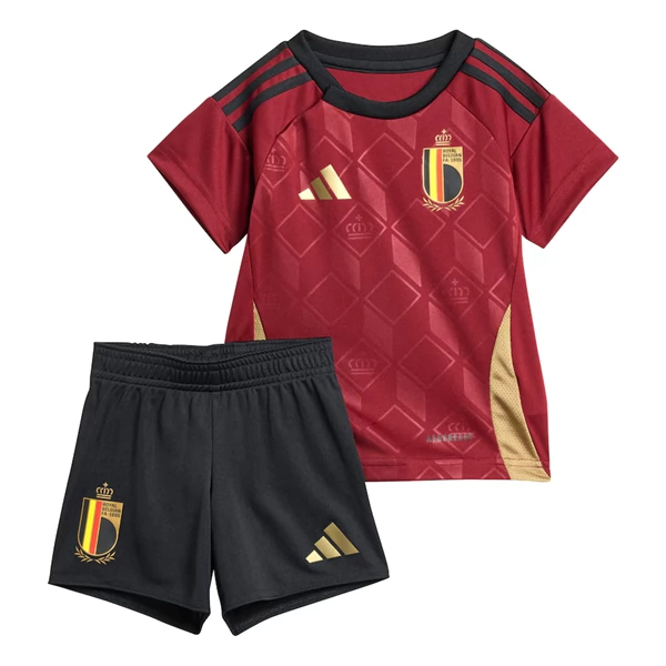 Belgien Fodboldtrøje Børn HjemmebaneSæt 2024