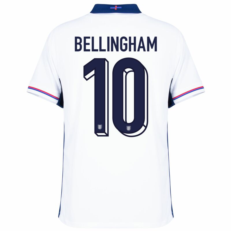 England Bellingham 10 Hjemmebanetrøje 2024 – Kortærmet
