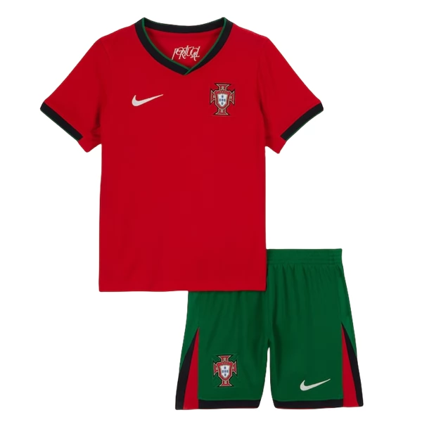 Portugal Fodboldtrøje Børn HjemmebaneSæt 2024