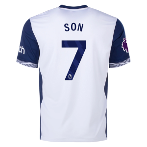 Tottenham Hotspur Son Heung-min 7 Hjemme Fodboldtrøjer 2024 2025 – Kortærmet