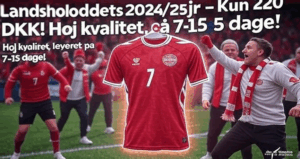 Kvalitetstrøjer til 220 DKK – Superliga-stil!
