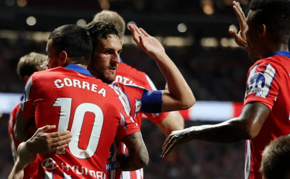 Rugetis blodige debut lyser op i Atlético Madrids sejr