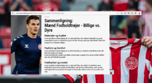 Billige fodboldtrøjer vs. dyre originaler: Hvad får du egentlig for pengene?
